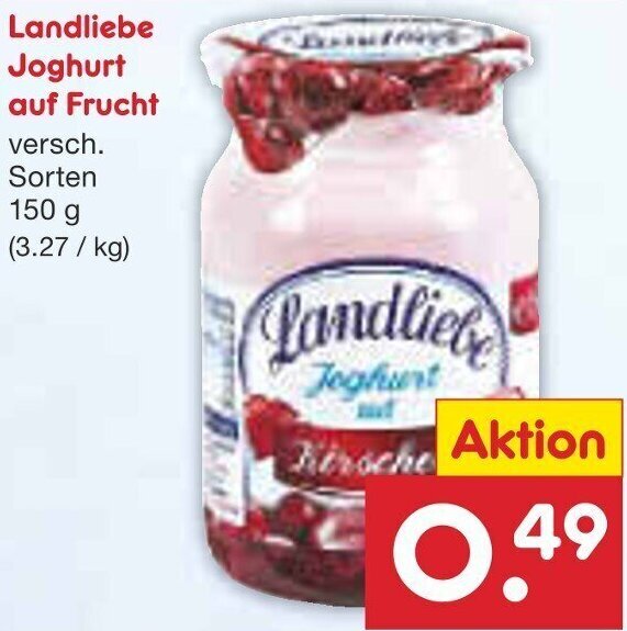 Landliebe Joghurt Auf Frucht G Angebot Bei Netto Marken Discount