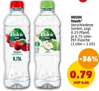 Volvic Touch Liter Pet Flasche Angebot Bei Penny