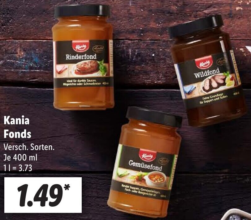 Kania Fonds Ml Angebot Bei Lidl