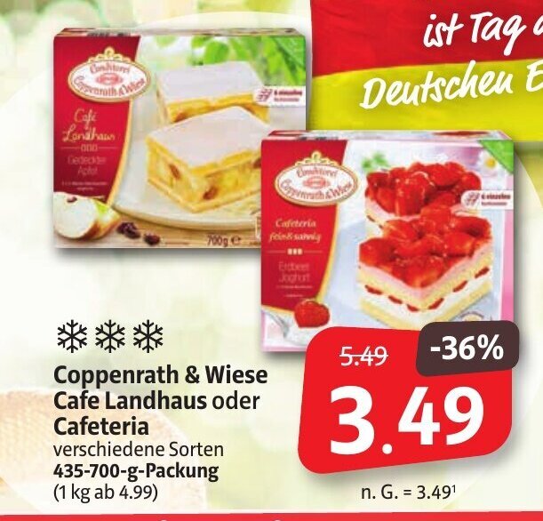 Coppenrath Wiese Cafe Landhaus Oder Cafeteria 435 700g Angebot Bei