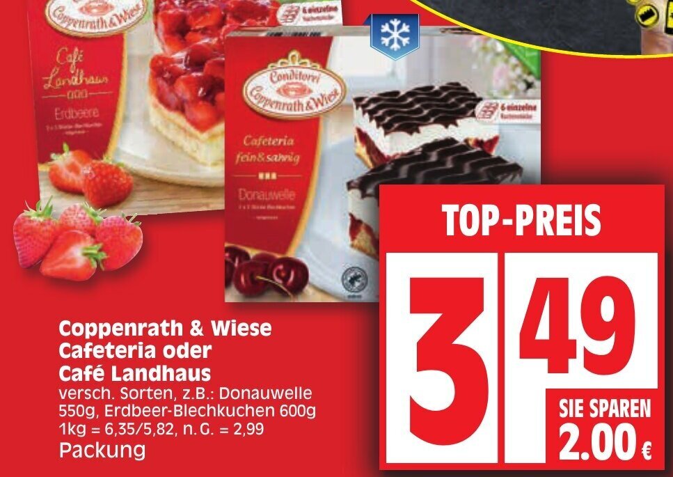 Coppenrath Wiese Cafeteria oder Café Landhaus Angebot bei Edeka