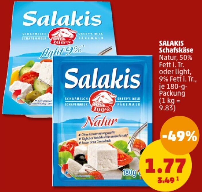 Salakis Schafsk Se G Packung Angebot Bei Penny