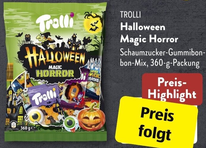 Trolli Halloween Magic Horror G Packung Angebot Bei Aldi S D