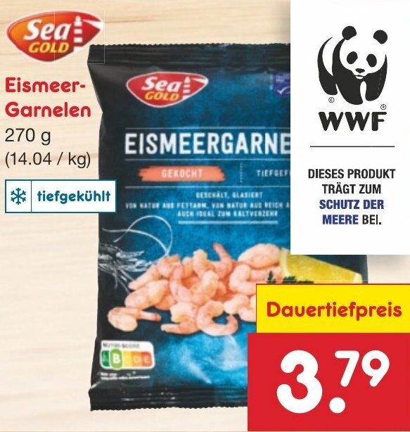 Sea Gold Eismeer Garnelen 270 G Angebot Bei Netto Marken Discount