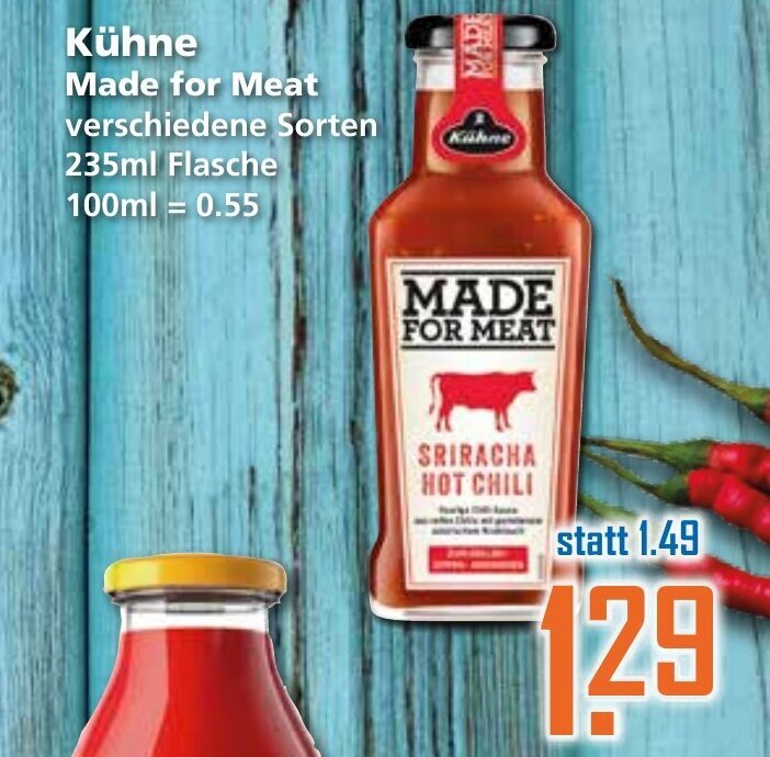 Kuhne Made For Meat Ml Angebot Bei Klaas Und Kock