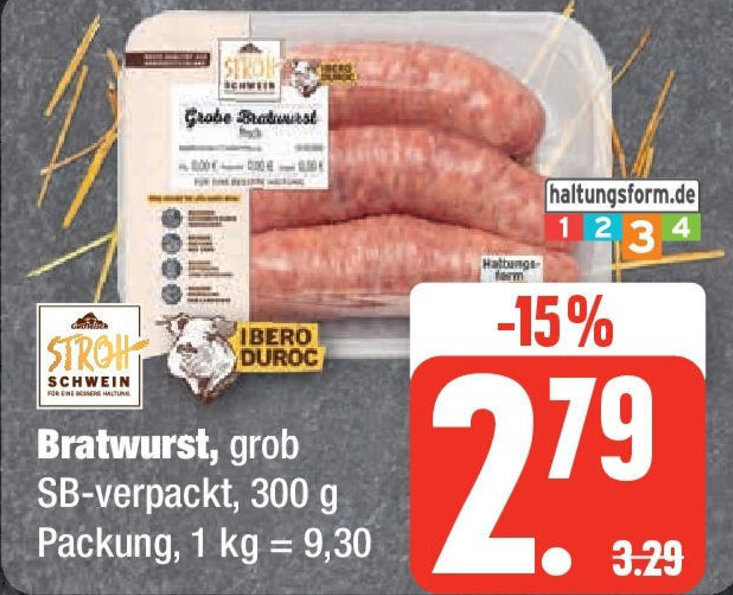 Bratwurst Grob G Packung Angebot Bei Marktkauf