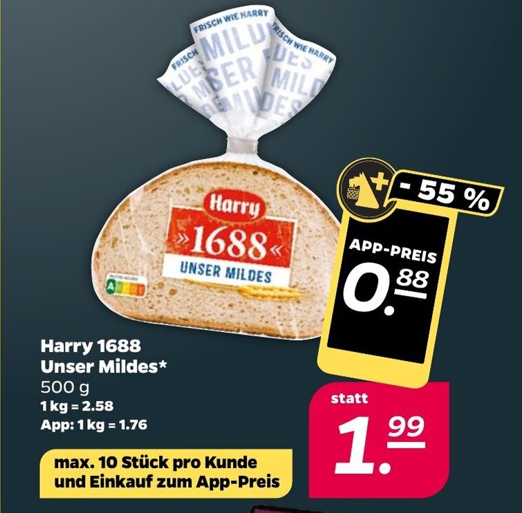 Harry Unser Mildes G Angebot Bei Netto