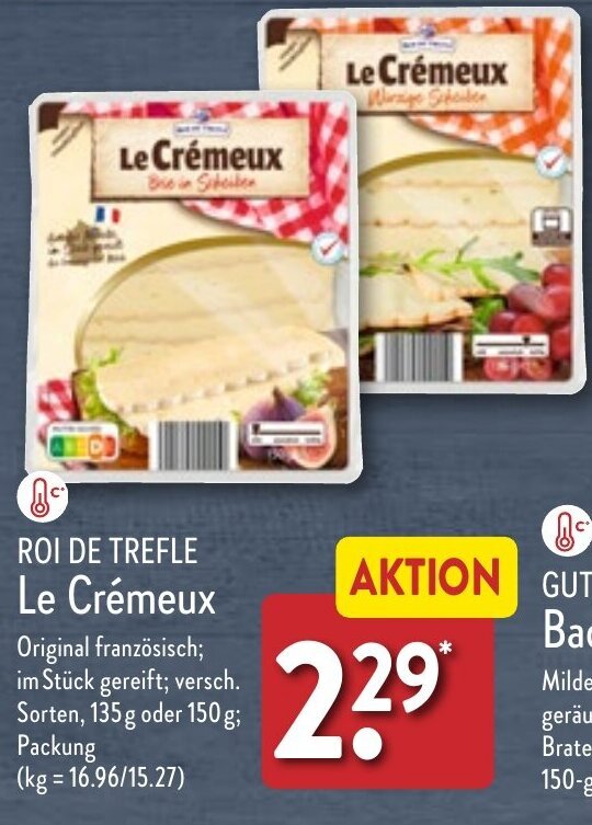 Roi De Trefle Le Cr Meux G Oder G Packung Angebot Bei Aldi Nord