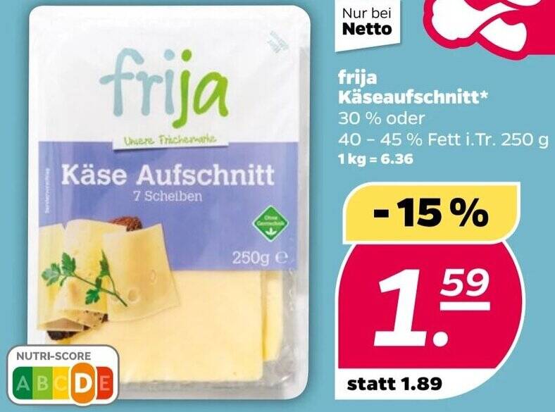 Frija K Seaufschnitt G Angebot Bei Netto