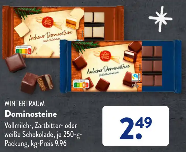 Wintertraum Dominosteine G Packung Angebot Bei Aldi S D