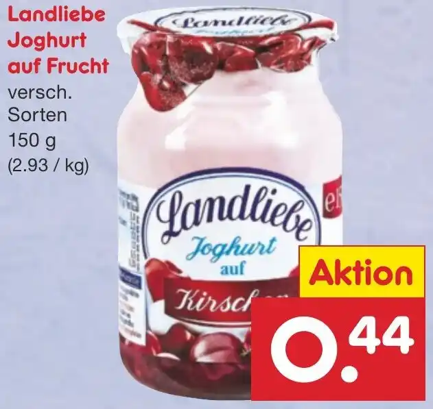 Landliebe Joghurt Auf Frucht G Angebot Bei Netto Marken Discount