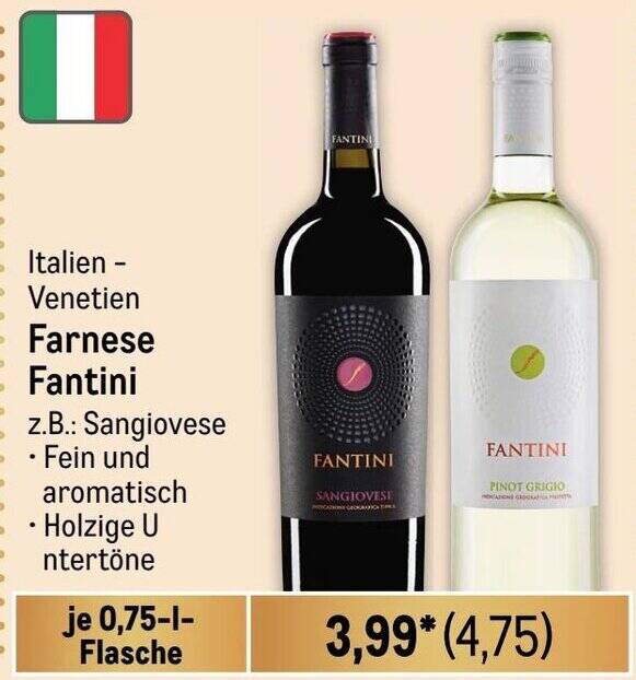 Farnese Fantini 750ml Angebot Bei METRO