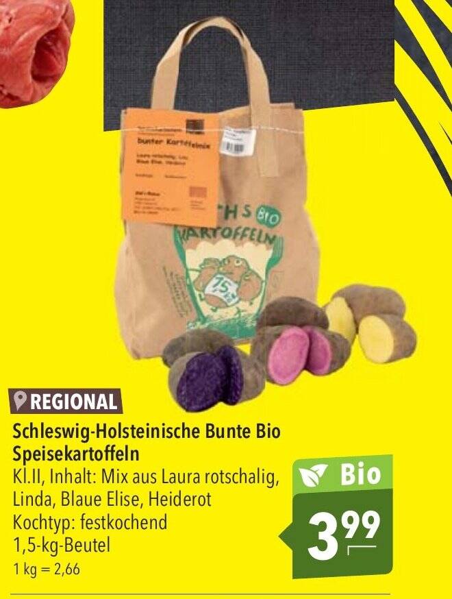 Schleswig Holsteinische Bunte Bio Speisekartoffeln 1 5 Kg Angebot Bei