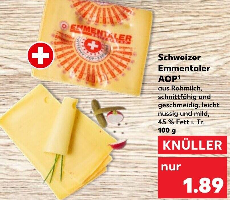 Schweizer Emmentaler Aop G Angebot Bei Kaufland