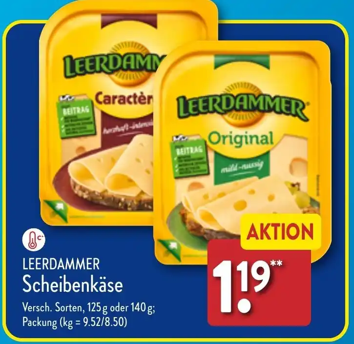 Leerdammer Scheibenk Se G Oder G Angebot Bei Aldi Nord