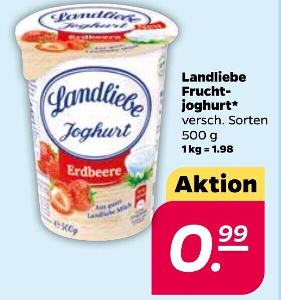 Landliebe Frucht Joghurt G Angebot Bei Netto