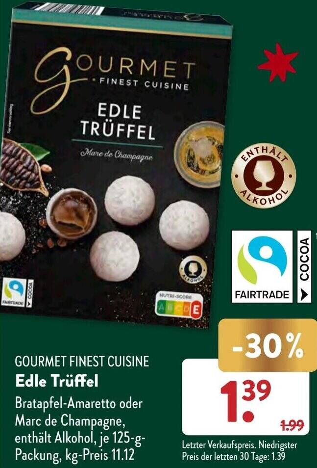 Gourmet Finest Cuisine Edle Tr Ffel G Packung Angebot Bei Aldi S D