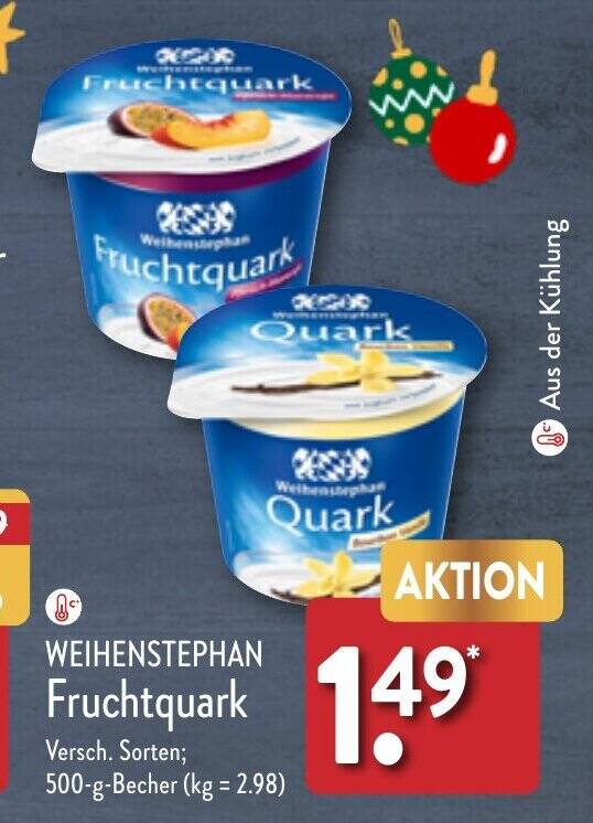 Weihen Stephan Fruchtquark G Becher Angebot Bei Aldi Nord