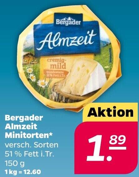 Bergader Almzeit Minitorten G Angebot Bei Netto