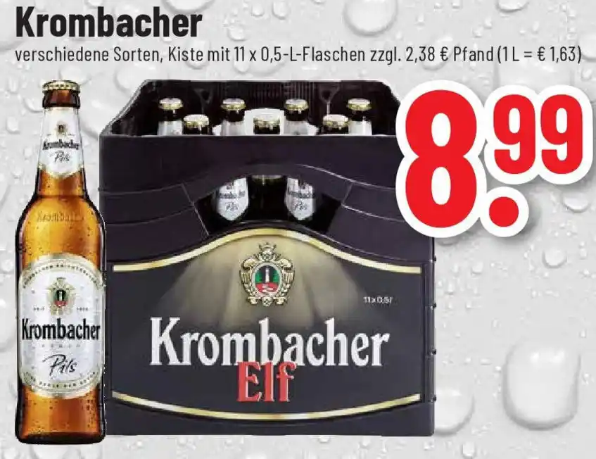 Krombacher X L Flaschen Angebot Bei Trinkgut