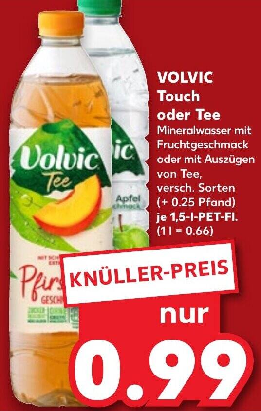 Volvic Touch Oder Tee L Angebot Bei Kaufland