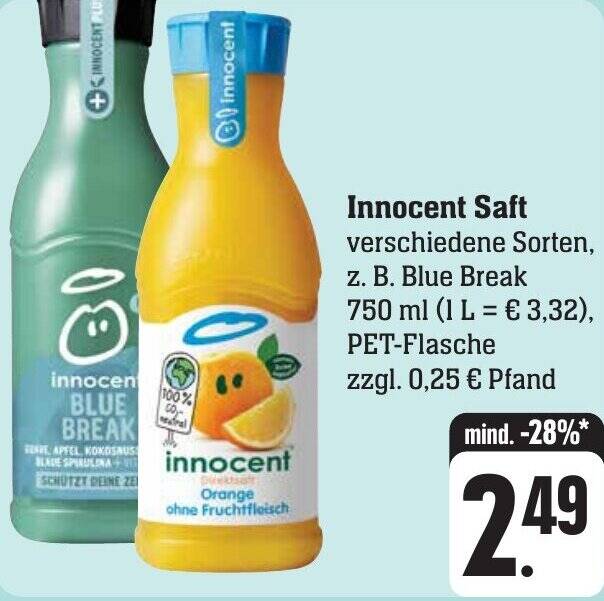 Innocent Saft Ml Angebot Bei Edeka Neukauf