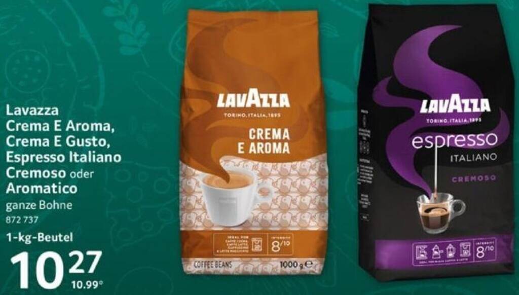 Lavazza Crema E Aroma Crema E Gusto Espresso Italiano Cremoso Oder