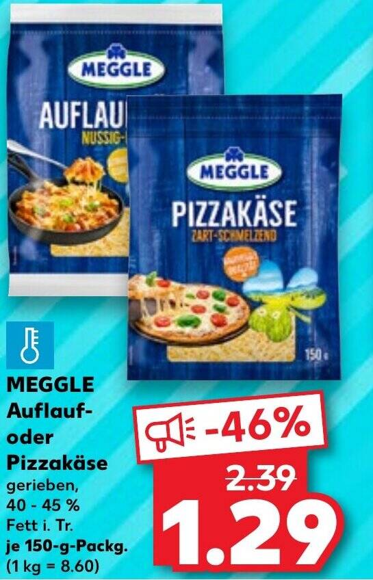 Meggle Auflauf Oder Pizzak Se G Packg Angebot Bei Kaufland