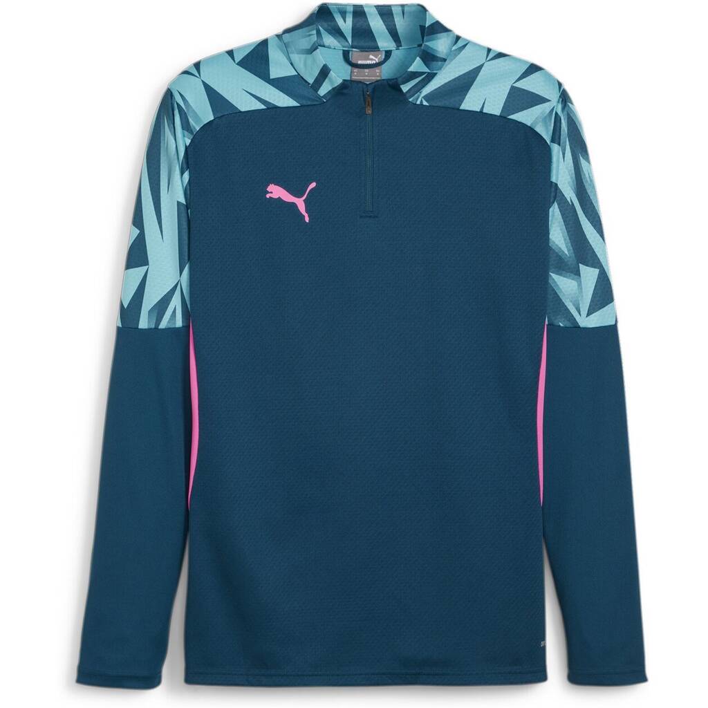 Puma Herren Fantrikot Individualfinal Zip To Ocean Tropic Bright