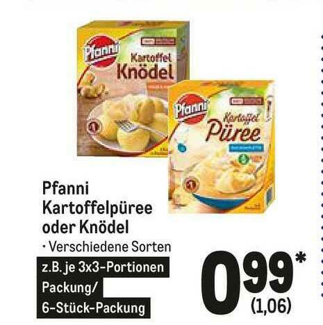 Pfanni Kartoffelpüree Oder Knödel Angebot bei METRO