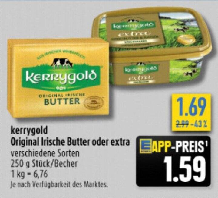 Kerrygold Original Irische Butter Oder Extra G Angebot Bei Diska