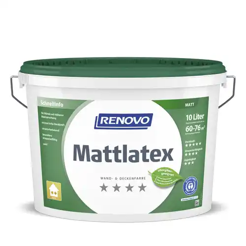 Renovo Wand Und Deckenfarbe Mattlatex Weiss Angebot Bei Hagebau