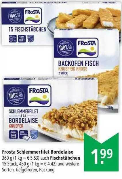 Frosta Schlemmerfilet Bordelaise Auch Fischst Bchen Angebot Bei Marktkauf