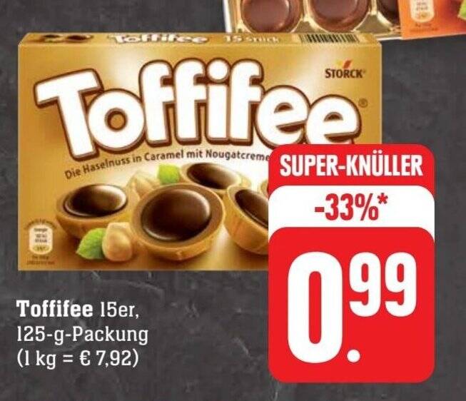 Toffifee Er G Packung Angebot Bei Scheck In Center