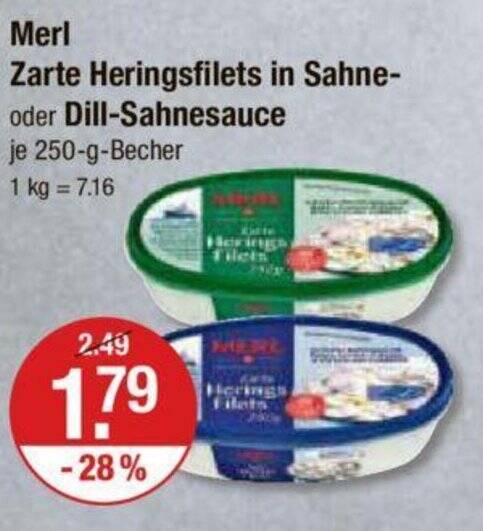 Alle Merl Heringsfilets Angebote Entdecken Sie Das G Nstigste Merl