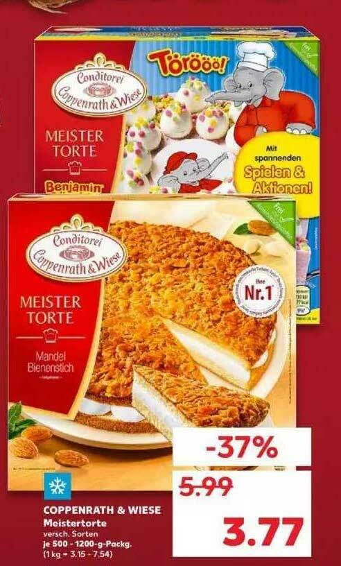 Coppenrath Wiese Meistertorte Angebot Bei Kaufland