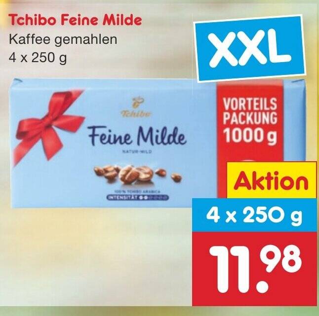 Tchibo Feine Milde G Angebot Bei Netto Marken Discount