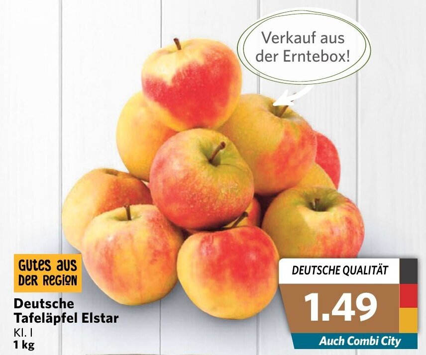 Deutsche Tafel Pfel Elstar Kg Angebot Bei Combi