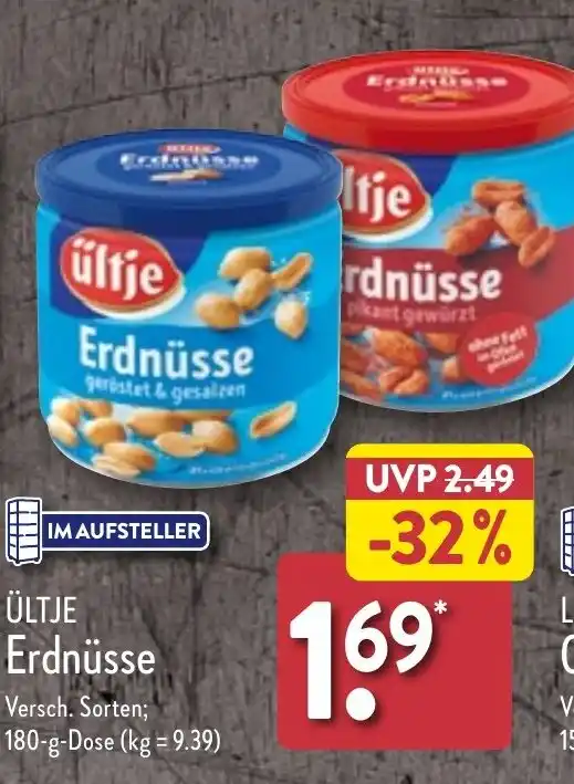 Ltje Erdn Sse G Dose Angebot Bei Aldi Nord