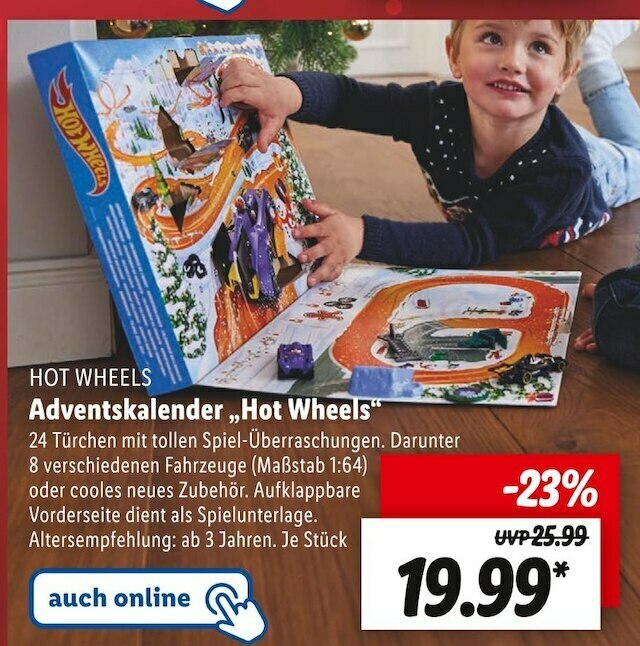 Hot Wheels Adventskalender Hot Wheels Angebot Bei Lidl