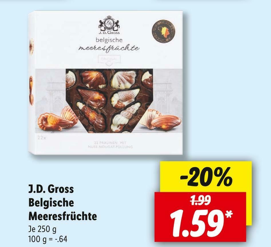 J D Gross Belgische Meeresfr Chte Angebot Bei Lidl