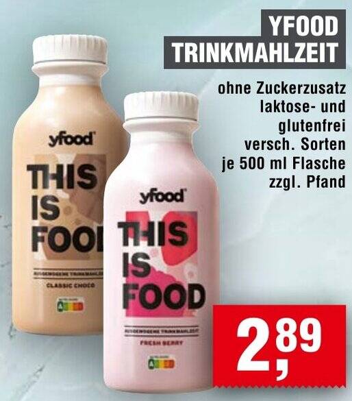 Alle Yfood Trinkmahlzeit Angebote Entdecken Sie Das G Nstigste Yfood