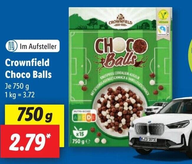 Crownfield Choco Balls G Angebot Bei Lidl