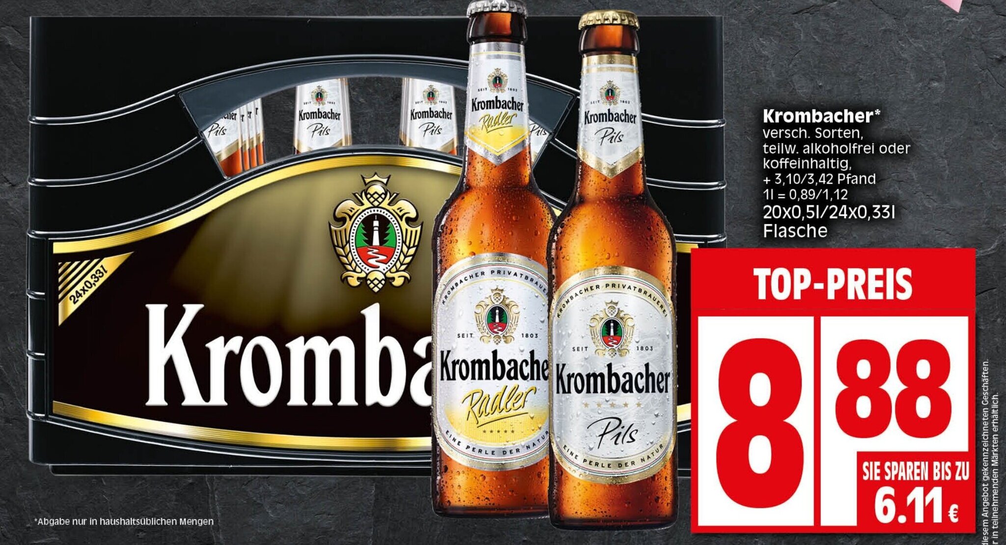 Krombacher X L X L Angebot Bei Elli Markt