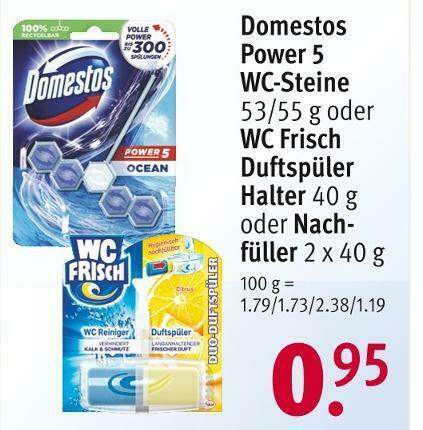 Domestos power 5 oder wc frisch wc steine oder duftspüler halter