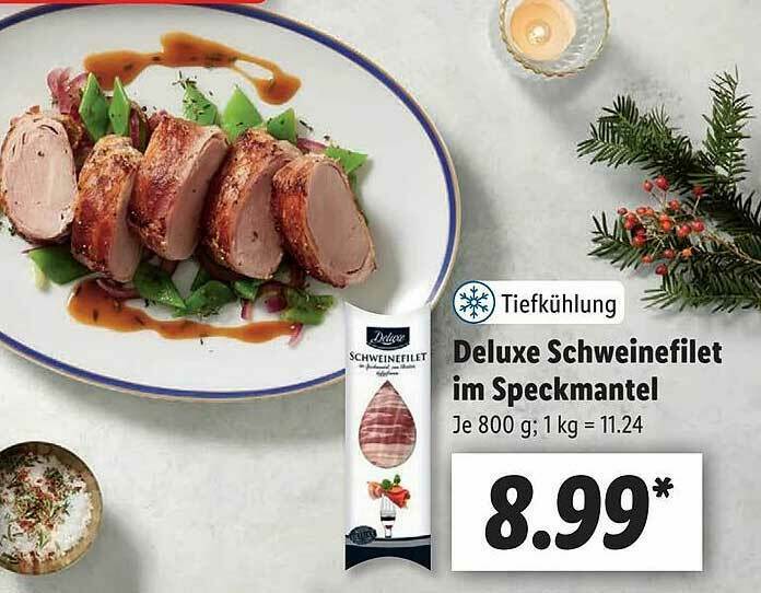 Deluxe Schweinefilet Oder Speckmantel Angebot Bei Lidl