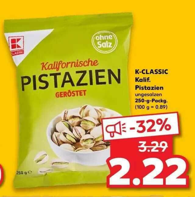 K Classic Pistazien Angebot Bei Kaufland