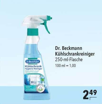 Dr Beckmann Kühlschrankreiniger 250ml Angebot bei CITTI Markt