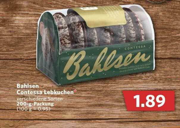 Bahlsen Contessa Lebkuchen Angebot Bei Combi