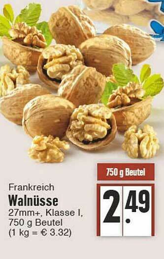 Walnüsse Angebot bei Edeka